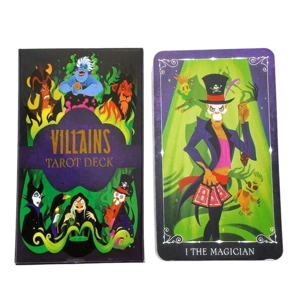 NEW Villains‎ Tarot Cards Deck 78 Arcana SEALED - Picture 3 of 8